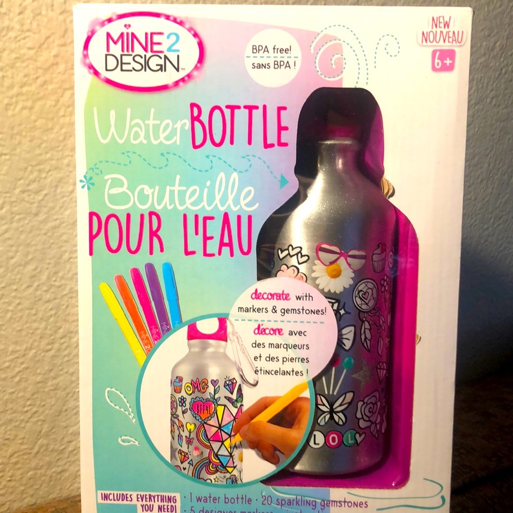 Kids Customizable Water Bottle!